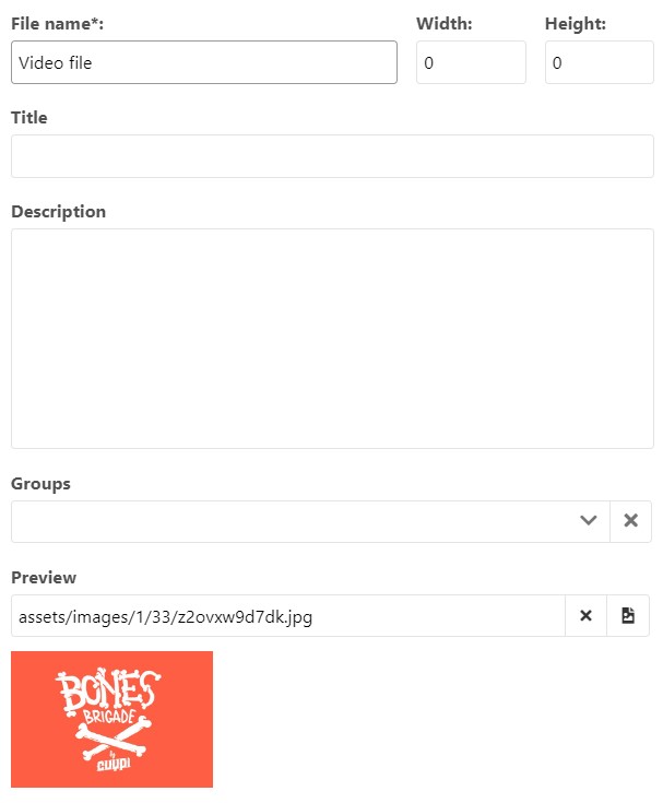 gallery output video